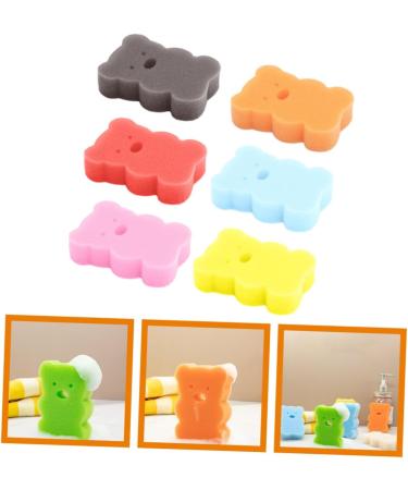 MERRYHAPY 6pcs Bath Sponges - Portable Infant Bathing Sponges Shower Loofahs & Scrubbers for a Delightful Bath Experience - Buy Online on GoSupps.com