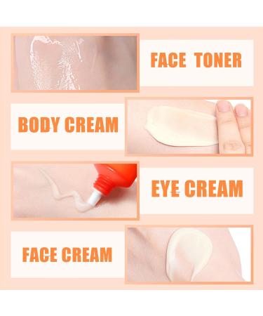 Snail Skincare Set for Women Anti Aging Skin Care Sets Firming Face Cream & Face Toner & Eye Cream & Body Lotion & Face Cleanser High Strengthen Tightening Aging Skin All Day Hydrating Body Skin - Buy Online on GoSupps.com
