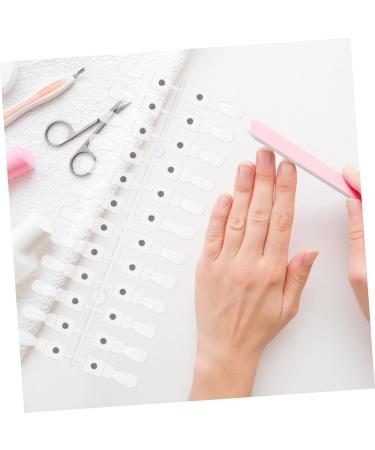  PAMINGONO 48 Pieces Magnetic Nail Polish Display Tips Accurate Color Display for Home Reusable Nail Sample Card for DIY Manicure Practice - Buy Online on GoSupps.com