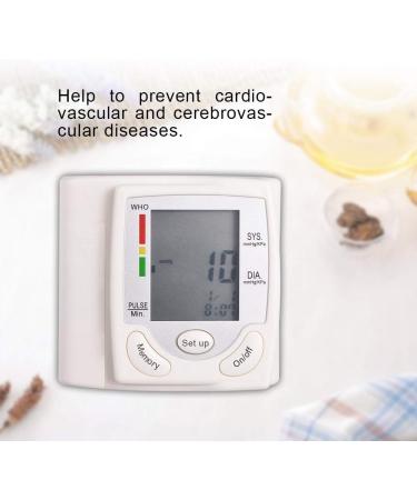 Automatic Digital Wrist Blood Pressure Monitor with LED Display - Home Use - Buy Online on GoSupps.com