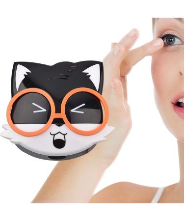 Begel Contact Lens Case - Portable Cartoon Storage Box for Travel | Squirrel Design Organizes Daily Wear | Ideal for International Shipping - Buy Online on GoSupps.com