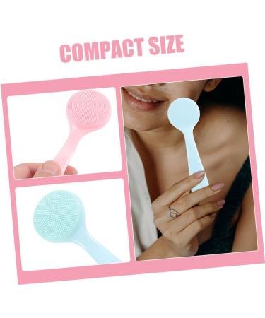 OHPHCALL 4pcs Face Brush Face Scrub Face Wash Brush Face Cleansing Brush Silicone Facial Cleansing Brush Facial Brush Facial Cleansing Brush Exfoliator Silica Gel Portable Scrubber - Buy Online on GoSupps.com
