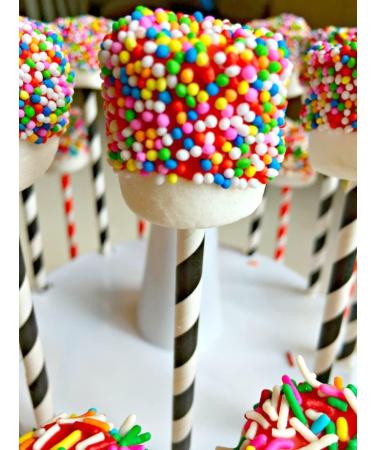 Black White Paper Straws Pack of 100 Black Stripe Cocktail Drinking Straws Biodegradable Disposable 6*197mm - Buy Online on GoSupps.com