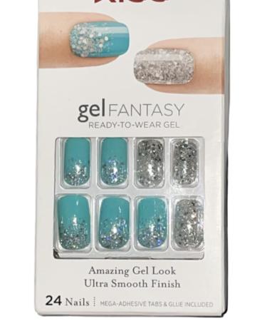 KISS Gel Fantasy Medium Length Gel Nails - KGN03 | Ready-to-Wear Nails - Buy Online on GoSupps.com