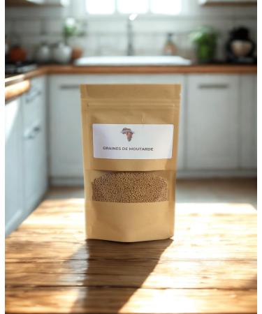 Mustard Seeds 50g Whole spice for sauces marinades and homemade mustards Naturally tangy flavor - Buy Online on GoSupps.com