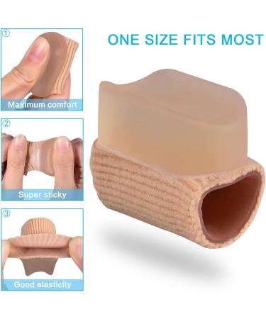 Bunion Corrector Toe Sleeves for Women Men - Toe Protector with Gel Spacers - Straighteners & Correctors Bandage Sleeve Tube - Buy Online on GoSupps.com