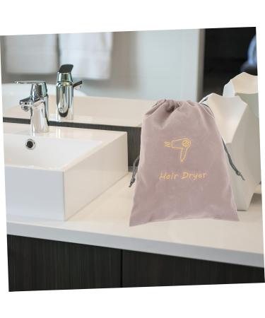 Healeved 3pcs Portable Hair Dryer Bag Makeup Travel Bag Hair Dryer Carrying Bags Make up Travel Bag Sac Cloth - Buy Online on GoSupps.com