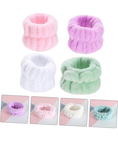 4paires Lot Bracelets Pour Lavage Du Visage Serviettes Absorbantes L gers Et Durables - Buy Online on GoSupps.com