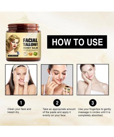 Cebo de Res Para la Cara Original Beef Tallow for Skin Tallow and Honey Balm Whipped Tallow Honey Balm Sebo de Res Para la Cara (1 pcs cebo de res) 4.2 Fl Oz (Pack of 1) - Buy Online on GoSupps.com