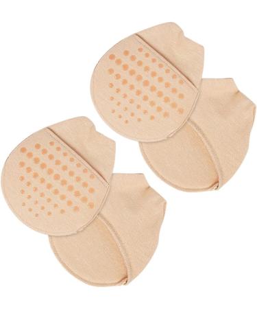 Buy 6 Pairs Seamless Invisible Forefoot Pad Half Socks - Cushioned Toe Toppers for Ultimate Comfort | International Shipping Available - Buy Online on GoSupps.com