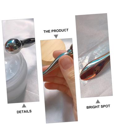 Shop Minkissy Manual Stick Massage Roller - Facial & Eye Roller Tools | Zinc Alloy Spatula for Skin Creams - Buy Online on GoSupps.com