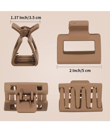 Zou.Rena 40pcs Hair Ties for Women - Elastic Rubber Bands for Thick Hair | Ponytail Holders with 4pcs Claw Clips Set - Buy Online on GoSupps.com