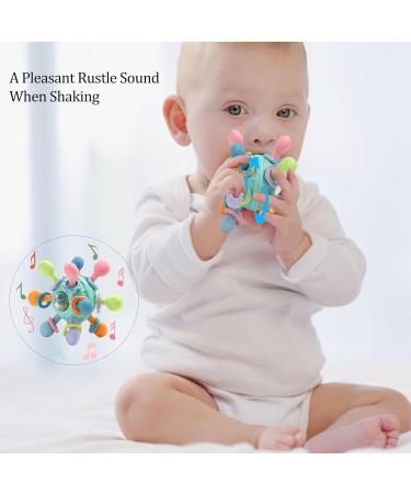 Buy Raripida BPA-Free Silicone Baby Biting Toys | Tooth Teether Ball for 0-12 Months - Perfect Gift - Buy Online on GoSupps.com