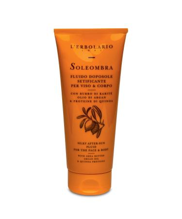 L'Erbolario Soleombra After-Sun Fluid Cream with Shea Butter Argan Oil and Quinoa Proteins Size: 300 ml - Buy Online on GoSupps.com