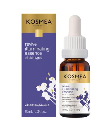 Kosmea Revive Illuminating Essence 10ml | Hydrating Face Oil for All Skin Types | Organic Vitamin C Facial Oil | Daily Routine Skincare - Buy Online on GoSupps.com