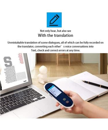 Translator Device Two Way Language Translator Device with Voice Portable Real Time Two-Way Photographing Translation Offline WiFi 2.4 Inch Touch Screen Support 41 Multi Languages Translator Needed - Buy Online on GoSupps.com