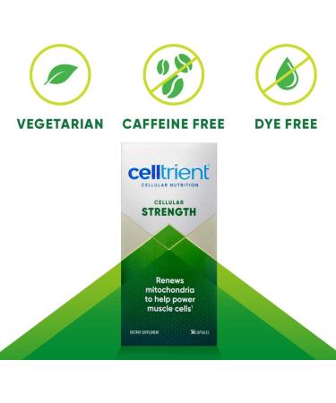 Celltrient Strength Capsules 56 Count - Potent Antioxidant Supplement (Pack of 1) - Buy Online on GoSupps.com
