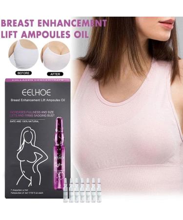 7-Piece Breast Lift Ampoule Oil - Essential Massage Care for Natural Enlargement | Violet 1 PCC - Buy Online on GoSupps.com