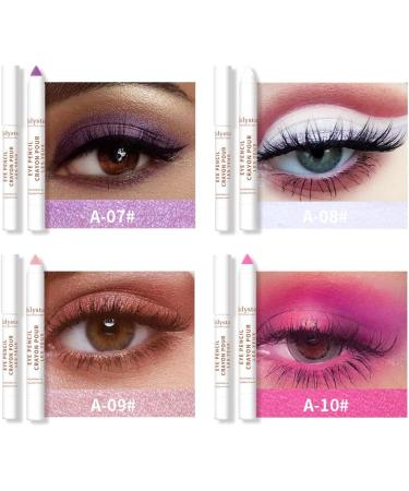 INTEROOKIE Makeup Eyeshadow Stick Cosmetics Eyeshadow Pen Beauty Makeup Matte Eyeshadow Set ONE - Buy Online on GoSupps.com