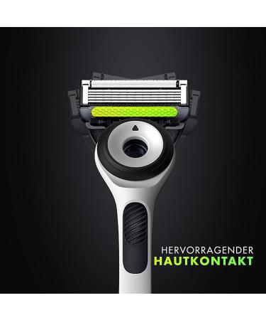 Gillette Labs Wet Razor for Men with Cleaning Element & Travel Case - Premium Magnetic Dock & 3 Blades | Perfect Gift for Men - Buy Online on GoSupps.com