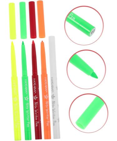 Didiseaon 20 Pcs Halloween Paint Pen Eyeliner Pen Fluorescence Eyeliner Make up Highlighter Eye Liner Plastic 12.00X0.80X0.80CMx4pcs Assorted Colorx4pcs - Buy Online on GoSupps.com