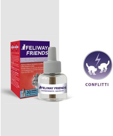 Feliway ADAPTIL Calm - Anti-Stress pour Chats - Recharge - 1 x 48 ML - Buy Online on GoSupps.com