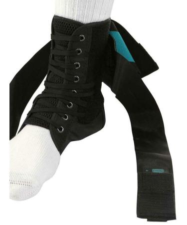 ZAP Ankle Brace - Replicates Taping Stabilizing Figure 8 Straps Limits Inversion/Eversion Small - International Shipping Available - Buy Online on GoSupps.com