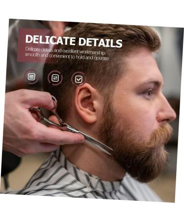 FOMIYES Manual Bart Razor - Professional Wood Handled Cutting Tool for Men | Small Nursing Beautier | Durable Stainless Steel | 16x3.3x1.2cm | International Shipping Available - Buy Online on GoSupps.com