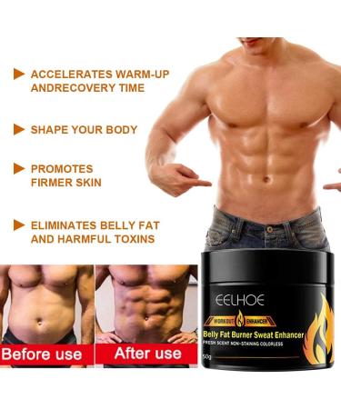 Cellulite Removal Body Fat Burning Cream Slimming Lose Weight Anti-Cellulite Fat Burning Cream for Belly Hot Cream Natural Sweat Workout Enhancer Gel Slim Shaping Cream for Men or Women 50g - Buy Online on GoSupps.com