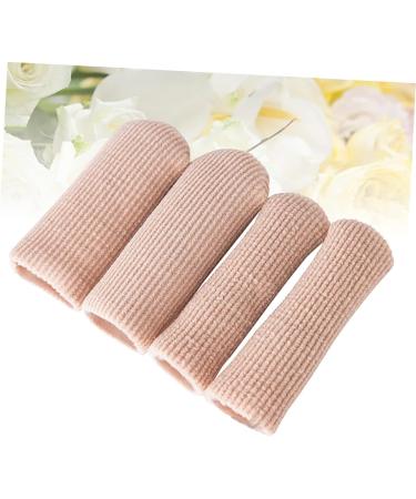 Silicone Toe Cushion Sleeve - 4pcs Toe Protector Set - Buy Online on GoSupps.com