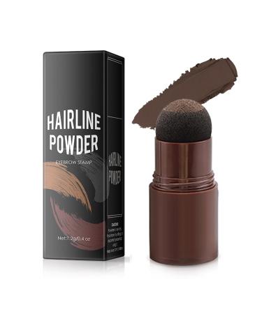 Poudre de Racine de Cheveux Poudre de Retouche de Racines Poudres pour les cheveux Couverture de Cheveux Grise Couverture de Racines Pour Homme et Femme (Medium Brown)