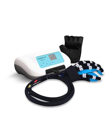 ZZBB Rehabilitation Robot Gloves Finger Rehabilitation Brace Hand Training Finger Orthotics for Stroke Hemiplegia Patients Left Small