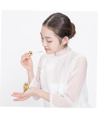 Ipetboom Essential Oil Empty Bottle Essential Oil Bottle Perfume Bottle Vintage Decor Arabic Perfumes for Women Mini Containers Glass Perfume Containers Portable Bottle Filling - Buy Online on GoSupps.com