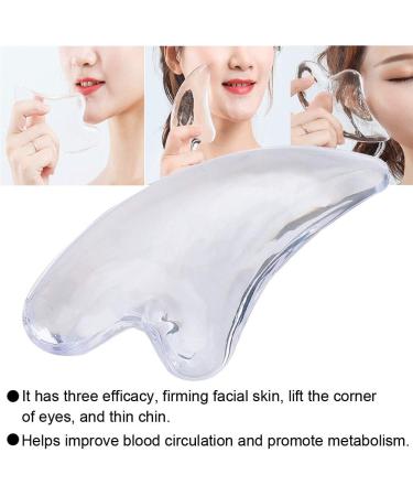 Buy Verdant Touch Gua Sha Plate - Natural Resin Detox Massage Tool for Thin Face | 180mm Black - Buy Online on GoSupps.com
