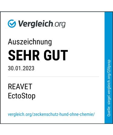 REAVET ECTOSTOP Flea & Tick Spot Treatment for Dogs - 50ml Neem Oil Ectoparasite Remedy - Buy Online on GoSupps.com