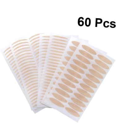 MAGICLULU 60 Sheets Invisible Double Eyelid Sticker Clear Stickers Double Stick Tape Eyelid Tape Tool Natural Invisible Double Side Eyelid Tapes Sticker Stickers for Men Man Hooded Eye Patch M As Shown - Buy Online on GoSupps.com