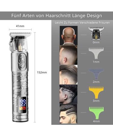 Duxsmei Professional Men's Hair Clipper Trimmer with Comb Guide Waterproof Hair Trimmer for Beard Electric Shaver and Hair - Buy Online on GoSupps.com