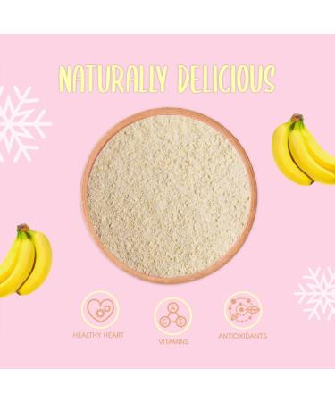 Honeyberry Solutions LTD Freeze Dried Banana Powder 100g Freeze Dried Fruit Powder Dried Banana Powder for Baking Smoothies and Desserts 100 Natural Fruit Powder Without Additives or Sugars - Buy Online on GoSupps.com