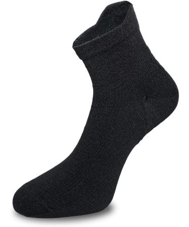 Buy 5 Pairs of Lightweight Compression Sports Socks for Men & Women - Best Running & Sneaker Socks (Black) - Buy Online on GoSupps.com