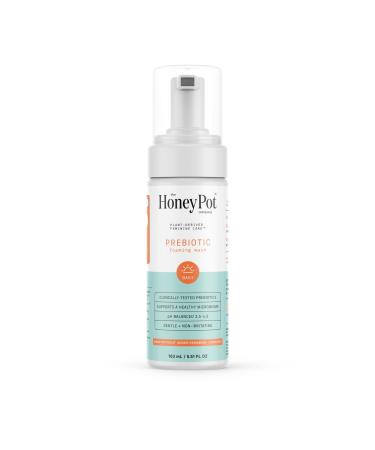 The Honey Pot Company - Prebiotic Feminine Wash - Herbal Infused Feminine Hygiene Wash for Sensitive Skin Types - PH Balanced Plant Based Wash Free from Parabens and Sulfates - 5.51 Fl Oz