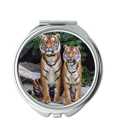 YENDOSTEEN Mirror Travel Mirror animal park animal photography animals pocket mirror portable mirror