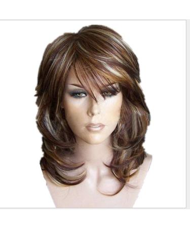 BGHJUE African Wig - Curly Heat Resistant Synthetic Wigs for Black Women | International Shipping Available - Buy Online on GoSupps.com