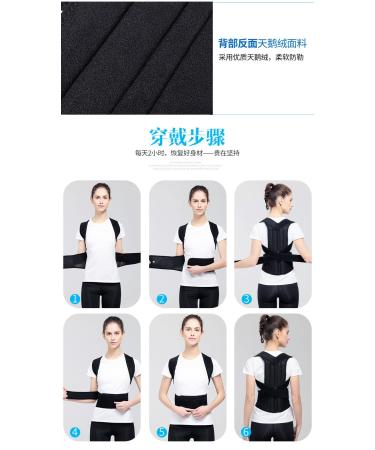 Posture Back Brace for Adults - Adjustable Upper Back Corrector & Support Belt for Pain Relief - Full Back Strap for Scoliosis Hunchback & Clavicle Correction - One Size Fits All - Buy Online on GoSupps.com