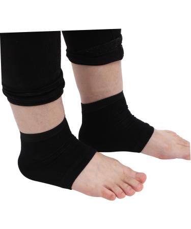 minkissy 20 Pairs Silicone Heel Socks Heel Socks for Dry Cracked Feet Cracked Heels Moisturizing Heel Socks Spa Socks Foot Protectors for Feet Portable Heel Socks Toe Socks Comfortable - Buy Online on GoSupps.com