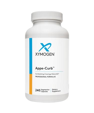 XYMOGEN Appe-Curb - Support to Help Combat Cravings - Chromium, DL-Phenylalanine, L-Glutamine, Vitamin B6 + 5-HTP for Healthy Metabolism, Mood & Appetite Support (240 Capsules) 240 Count (Pack of 1)