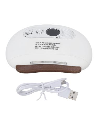 Electric Gua SHA Bian Stone facial device LED face massage stagret 9 vibration levels for neck facial tightening skin tightening anti-aging reduction in swelling.