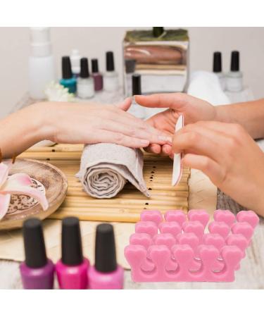 Sponge Toe Finger Separator Set for Pedicure & Manicure - 20 Pcs Disposable Soft Nail Toe Spreaders - Buy Online on GoSupps.com
