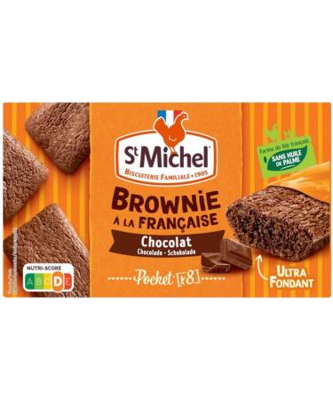 St Michel Mini Chocolate Brownie - The 8 Individual Bags 240g (Packaging May Vary) - Buy Online on GoSupps.com