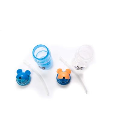 Cudlie Disney Mickey Mouse 11oz Baby Boy's Set of Two Straw Sippers - High Five - Buy Online on GoSupps.com