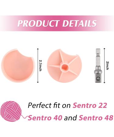 Set of 25 Knitting Machine Accessories for Sentro & Jamit Loom - Includes Tensioner, Digital Counter, Drill Attachment, Knit Hook Kit - Buy Online on GoSupps.com